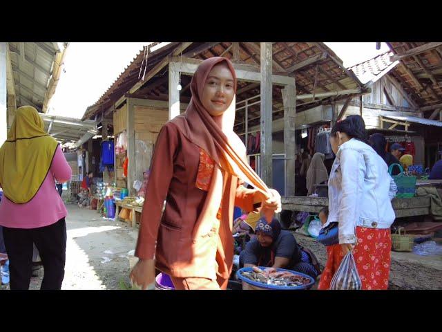 Beauty Of Central java - Walking in Indonesian Village Market | Rural Indonesia