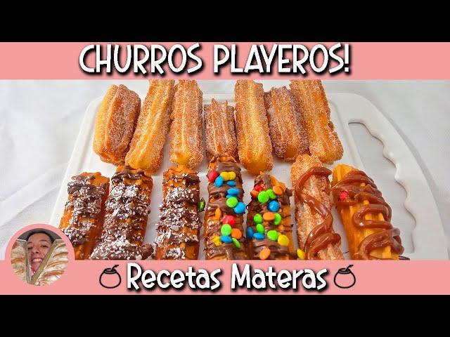 CHURROS CASEROS|SÚPER FÁCIL