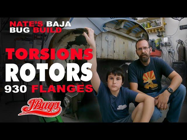 JBugs - Father & Son - 1972 VW Baja Bug - Torsions - Rotors - 930 Flanges