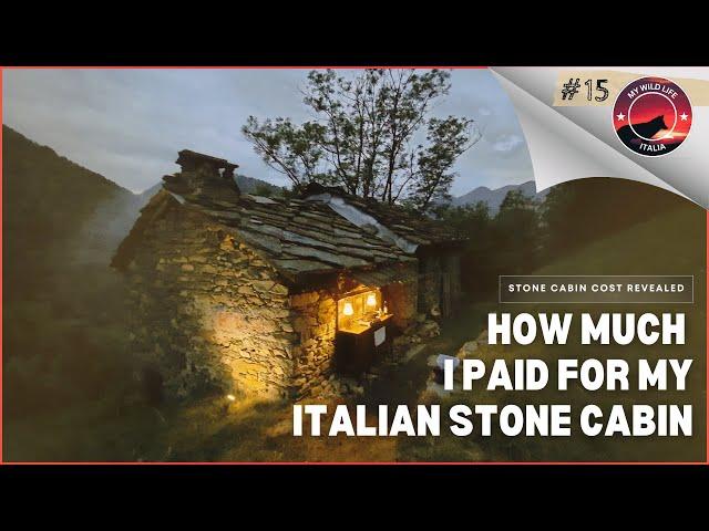 EP 15 | HOW MUCH I PAID FOR MY STONE CABIN - plans for the cabin interiors