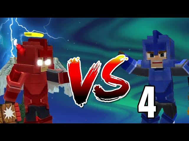 BRSPro VS 4 Pro Players in Bedwars!! (Blockman Go Adventures)