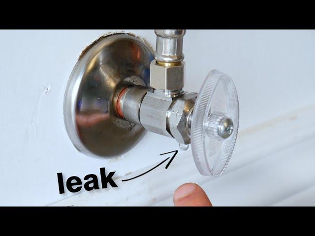 How To Remove/Install a LEAKY/NEW SHUT-OFF Valve (Compression, Soldered or Push fit) | GOT2LEARN