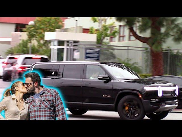 Ben Affleck And Jennifer Lopez Love Cruising In Their New $100K Electric Rivian SUV