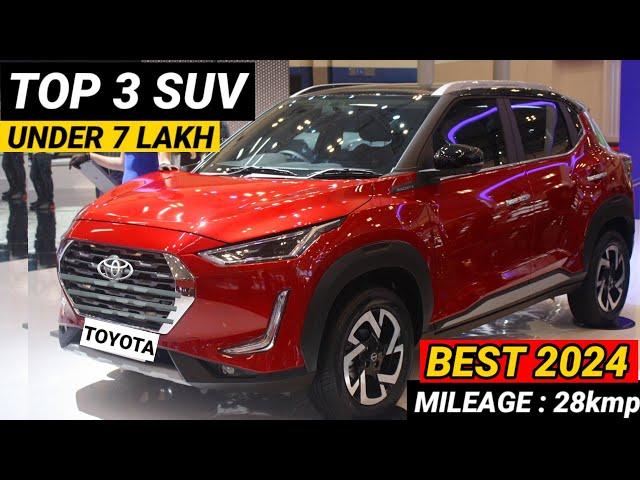 Best SUV Under 7 Lakh In India | Top 3 SUV Under 7 Lakh Budget India 2024