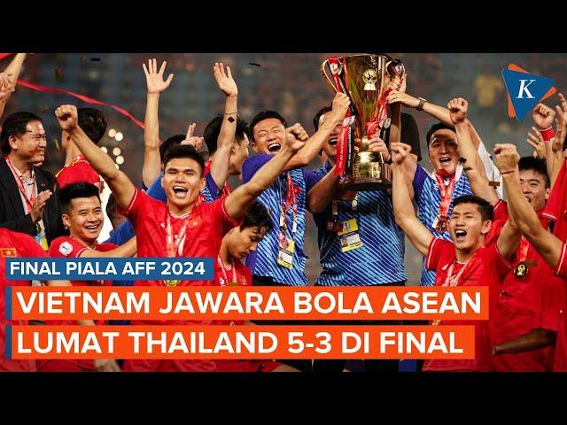 Tundukkan Thailand, Vietnam Juara Piala AFF 2024 untuk Ketiga Kalinya!