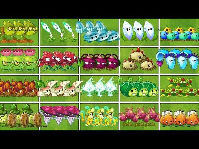 PVZ 2 Random 20 Teams, 3 Plants Each! Which Team Plant Will Win? PVZ 2 Team Plant Vs Team Plant