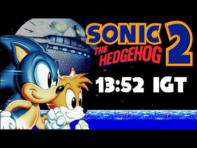 Sonic the Hedgehog 2 - Sonic speedrun in 13:52 IGT