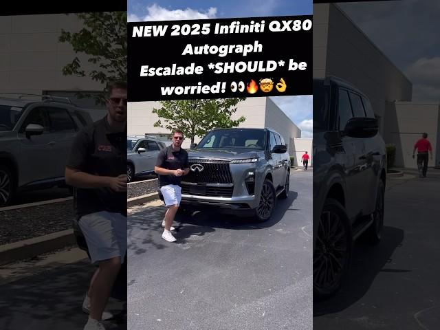 Five Reasons the NEW 2025 Infiniti QX80 Should have the Escalade *Worried!*