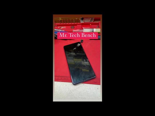 Watch Mr. Tech Bench Work Wonders! Samsung Cracked Screen Repair #samsung #MrTechBench