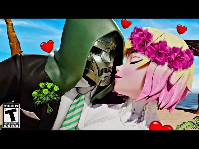 Doctor Doom & Gwenpool Fall in Love - Fortnite Evil Love Story