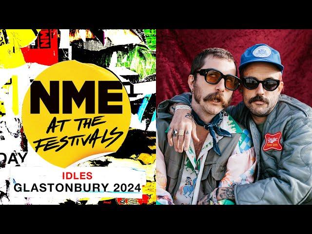 IDLES at Glastonbury 2024 on their Fontaines D.C. clash and stepping up to headline