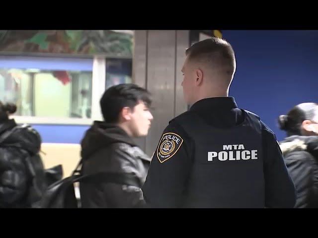 NYPD officers deployed to patrol subway system amid crime concerns