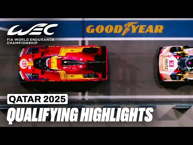 Qualifying Highlights I 2025 Qatar 1812 KM I FIA WEC