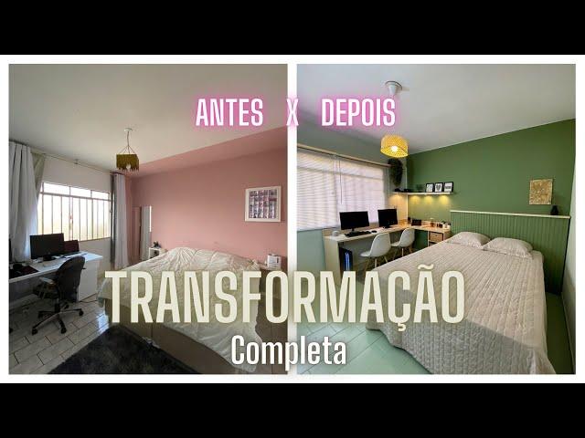 TRANSFORMAÇÃO COMPLETA NO QUARTO DE CASAL - Eduardo Wizard