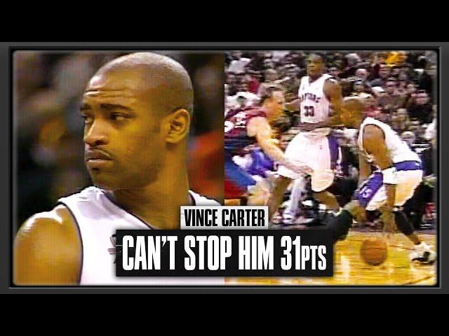 Vince Carter COOKING The Clippers 31pts | January 13th 2002