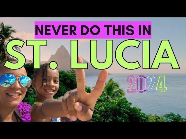 10 IMPORTANT TIPS to know before traveling to ST. LUCIA!