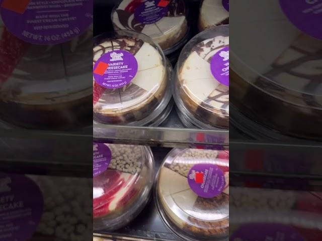 Cheesecake decision at Tony’s grocery store #cheesecake #snacks #sweets #desert #fypシ #shortsvideo