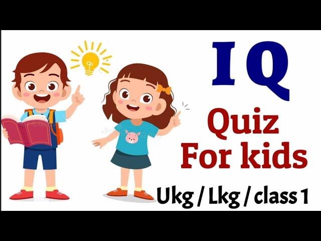 General knowledge for kids | IQ Quiz for kids