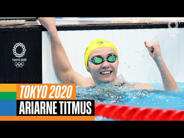 ‍️ The best of Ariarne Titmus  at the Olympics