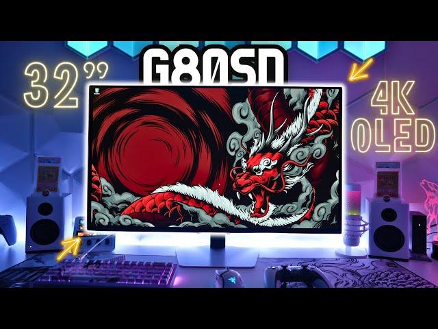 32-inch 4K Samsung Odyssey OLED G8 (G80SD) Unboxing, First Impressions, and 4K 240Hz Gameplay 