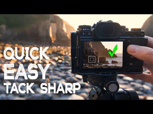 An EASY way to focus for RAZOR SHARP photos