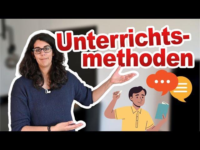 UNTERRICHTSMETHODEN für Fahrlehrer*innen [Pädagogik 101]