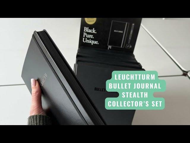 Leuchtturm Bullet Journal stealth Collector’s set