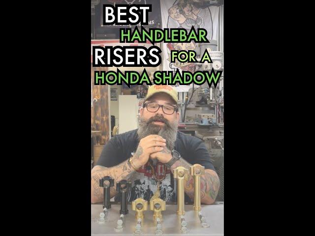 Upgrade Your Honda Shadow with These Top Handlebar Risers