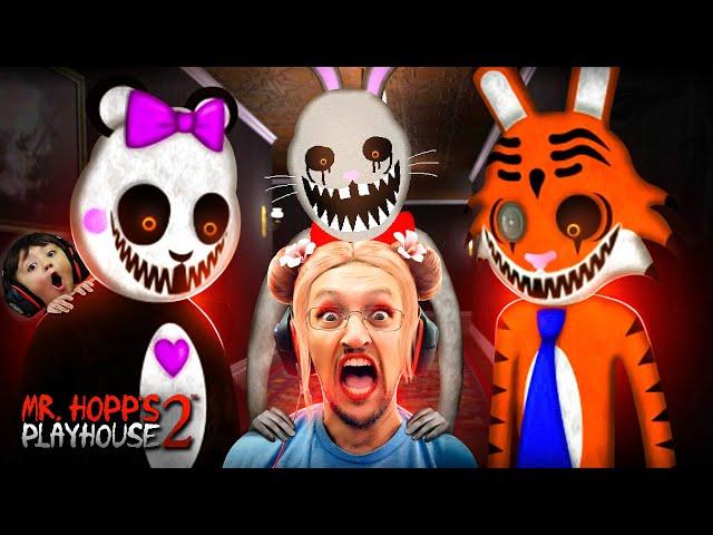 Fluffy Bunny Scary!!  Mr. HOPPS Playhouse 2 is TERRIFYING (FGTeeV Gameplay/Skit)