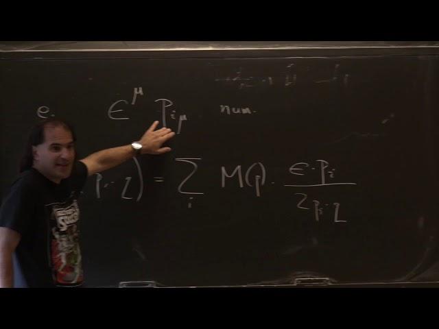 ARKANI HAMED, Nima, Spacetime & Quantum Mechanics, Total Positivity & Motives. Lecture 4 - 09/12/19