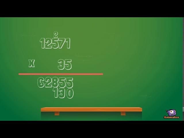 Multiplying 5 Digit Numbers