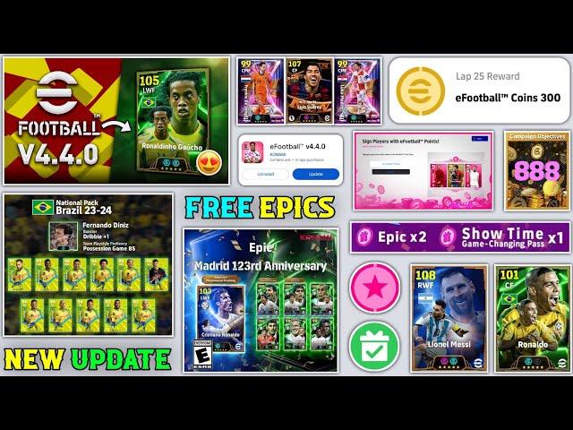eFootball™ 2025 Major Update! New Special Campaign, Free Epic & Free Coins | New Player In eShop