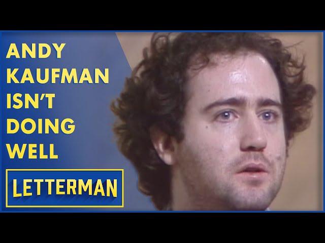 Andy Kaufman Goes Panhandling In Dave's Audience | Letterman