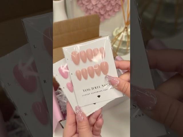 Press on nails | press on nail asmr packing