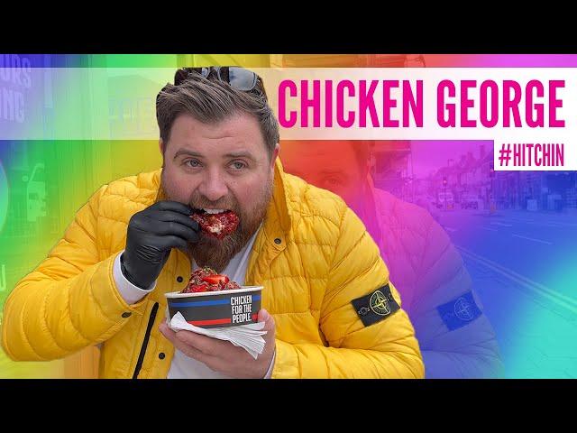 CHICKEN GEORGE - STRAWBERRY CHEESECAKE CHICKEN WING REVIEW!