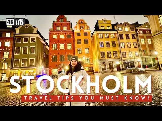 WHY WE LOVE STOCKHOLM: Places to Visit, Fun Things to Do, Food You Must Try and Travel Tips! 4K