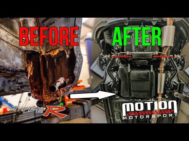 Full Underside Rust Repair And Restoration At Motion Motorsport!! 4K