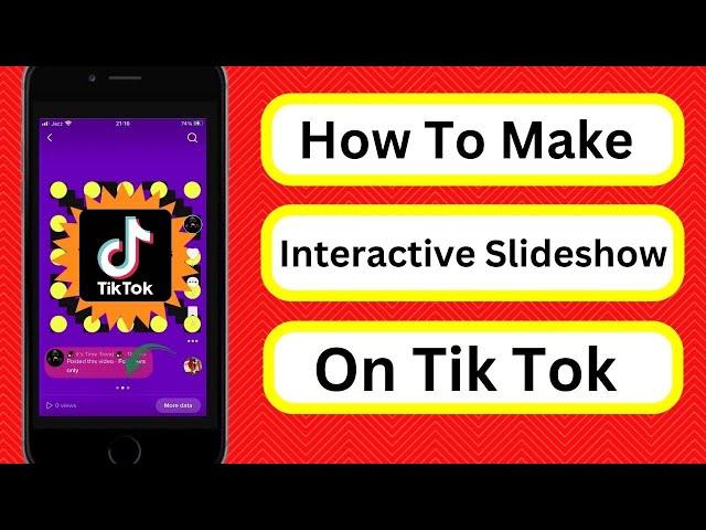 How to Make Interactive Slideshow on Tiktok | How to Make An Interactive Slideshow on Tiktok