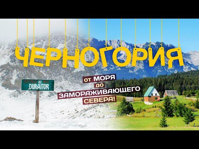 ЧЕРНОГОРИЯ 2024 | От моря до ЗАМОРАЖИВАЮЩЕГО севера! Большое путешествие в 4К