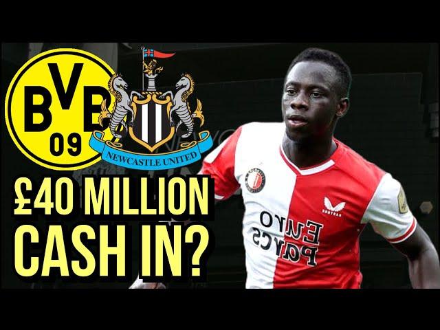 Dortmund ‘KEY TARGET’ £40 MILLION Newcastle Star Yankuba Minteh!