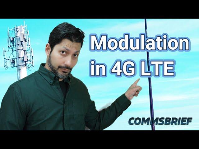 What modulation scheme is used in 4G LTE networks?