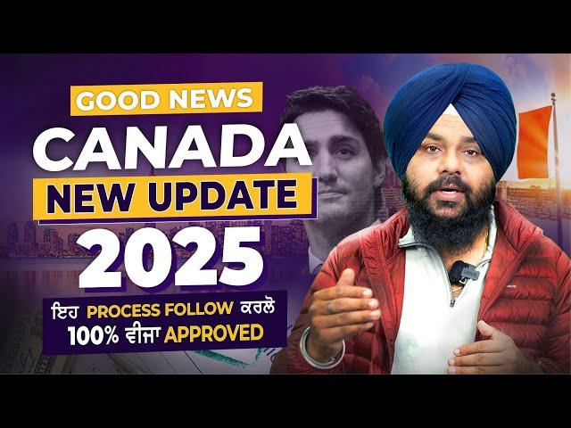 Canada Visitor Visa Big Update | Canada Visa Recent Updates January 2025 |  Touristal India