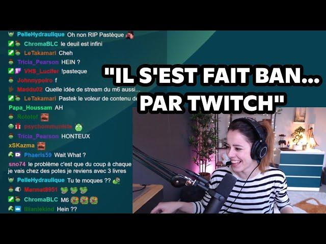 Un modérateur d'Angle Droit BAN par Twitch