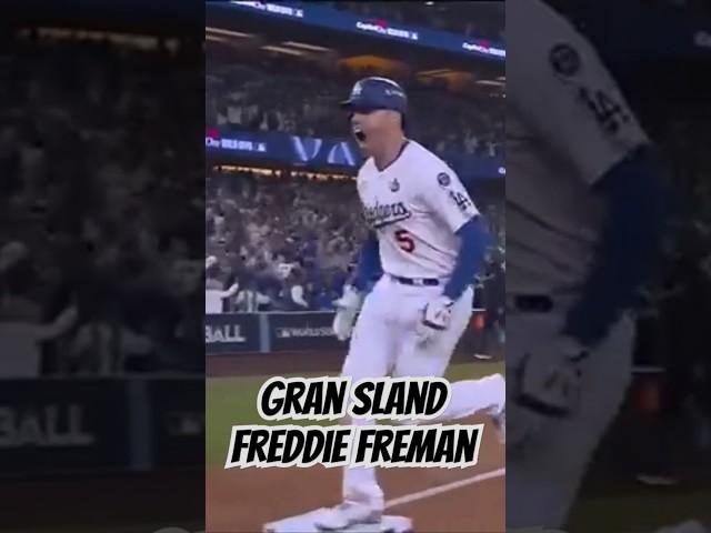 #freddiefreeman pega #grandslam y deja a los #yankees tendidos.