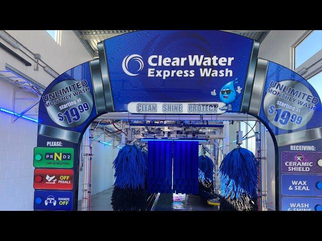 Sonny's Tunnel (4K) - Clearwater Express Car Wash - Burleson, TX