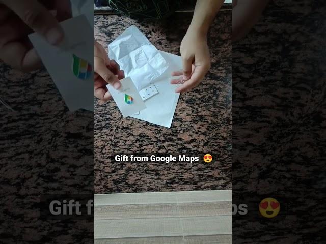 Gift from google maps , Local guide #google #googlemaps #shorts #youtubeshorts #india #localguides