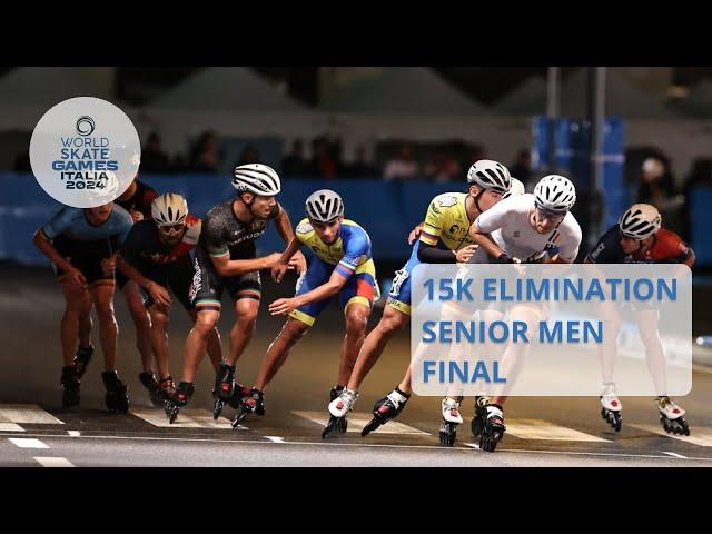 15K Elimination Final Senior Men | WSG2024 - Italy