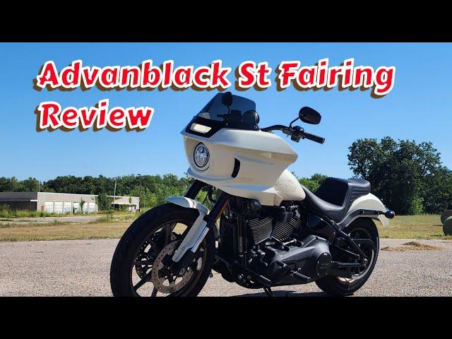 Advanblack St Fairing Review.  #lowriders #harleys #advanblack