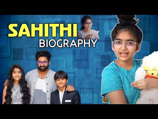 Sekhar Master Daughter Sahithi Lifestyle & Biography l Sahithi l