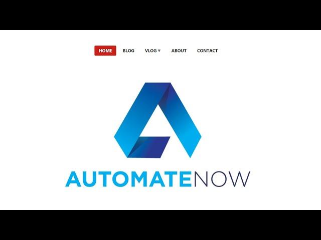 Presenting AUTOMATENOW.io